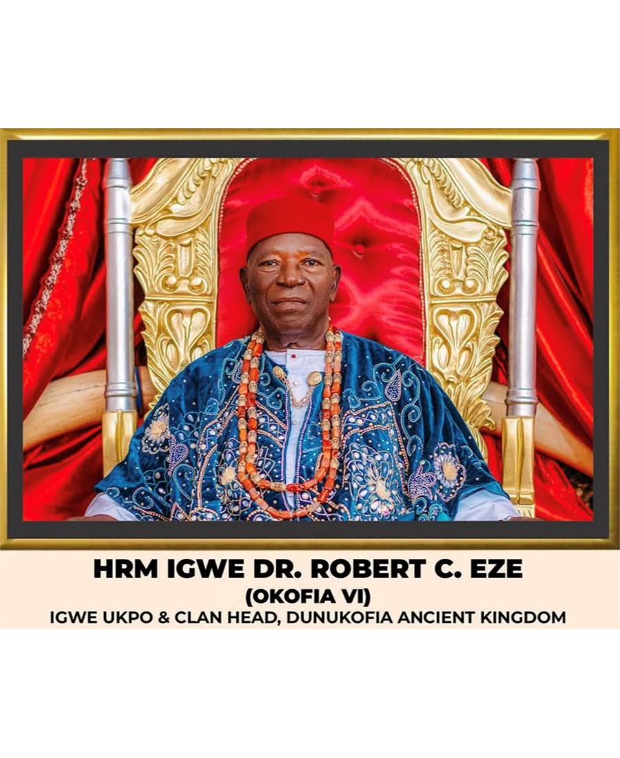 HRM, Igwe Dr. Robert Chukwudilim Eze